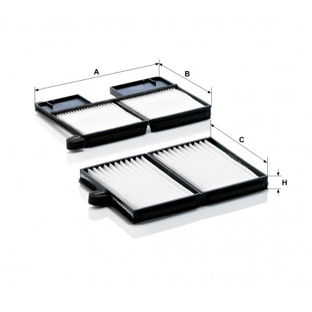 Filtr kabinowy MANN CU 21 001-2