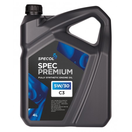 Olej silnikowy Specol 5W30 Premium synthetic C3 4L