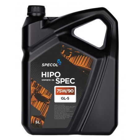 Olej przekładniowy Specol Hipospec Synthetic 75W90 GL-5 5L