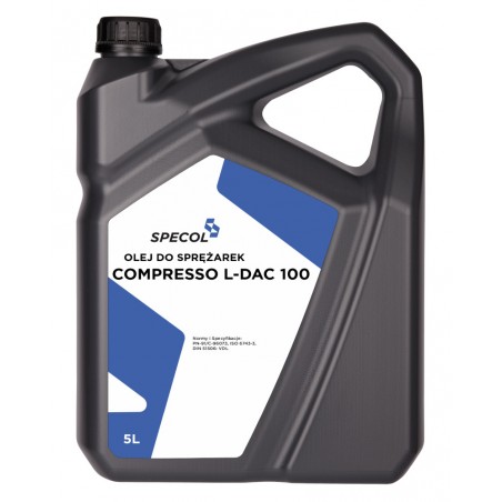 Olej do sprężarek Specol compresso L-DAC 100 5L