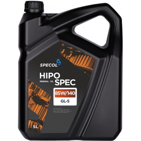 Olej przekładniowy Specol Hipospec GL-5 85W140 5L