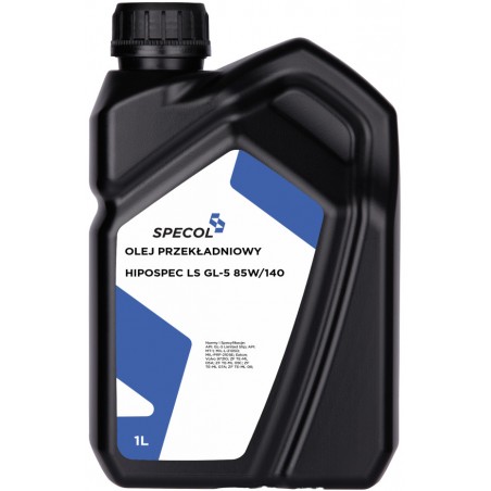 Olej przekładniowy Hipospec GL-5 85W140 LS 1L