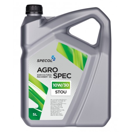 Olej hydrauliczno-przekładniowo-silnikowy Specol Agrospec Stou 10W30 5L