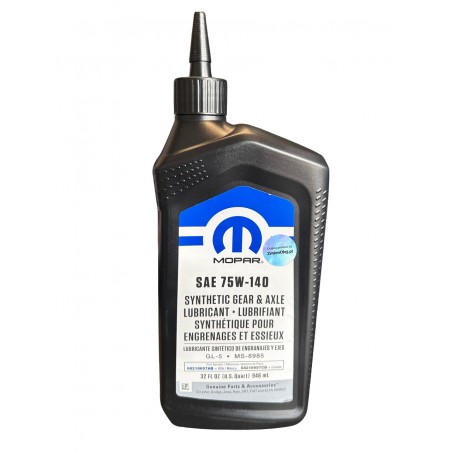 Mopar 75W140 GL-5 MS-8985 0.946L