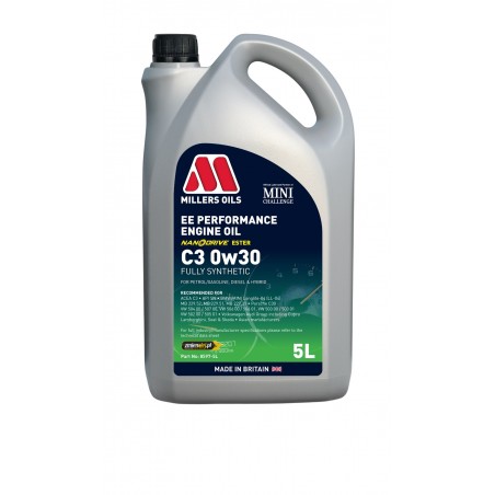 Olej syntetyczny Millers EE Performance C3 0W30 5L