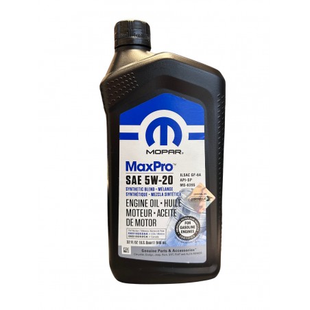 Olej silnikowy MOPAR 5W20 MaxPro 0,946L