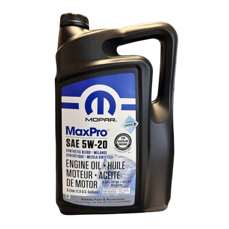 Olej silnikowy MOPAR 5W20 MaxPro 5L
