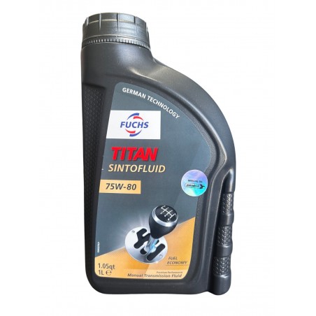 Olej przekładniowy Fuchs Titan Sintofluid 75W80 1L