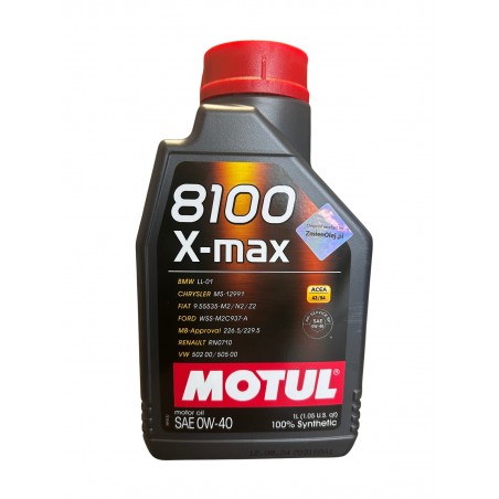 Olej silnikowy Motul 8100 X-max 0W40 1L