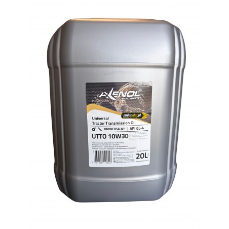 Axenol UTTO 10W30 20L – olej przekładniowo-hydrauliczny do maszyn rolniczych i budowlanych