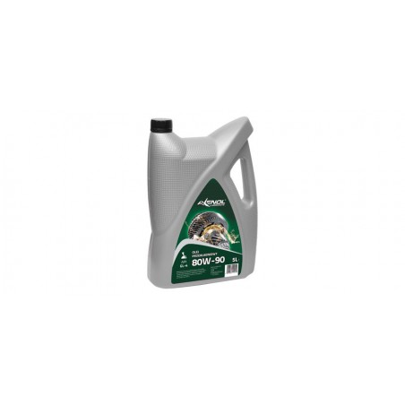 Olej przekładniowy Axenol 80W90 GL4 5L – do skrzyń biegów, mostów i przekładni