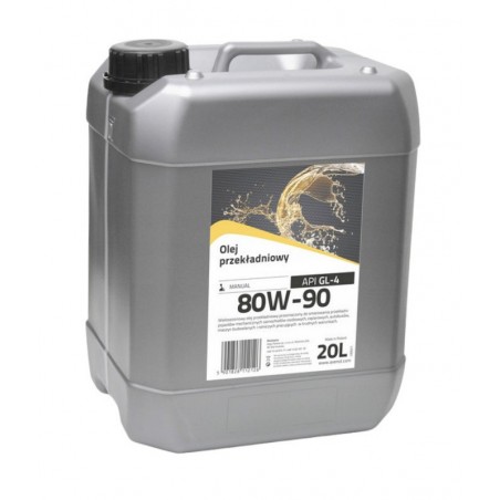 Olej przekładniowy Axenol 80W90 GL4 20L – do skrzyń biegów, mostów i przekładni