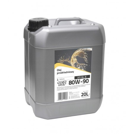 Olej przekładniowy Axenol 80W90 GL5 20L – do mostów, przekładni hipoidalnych i mechanizmów różnicowych