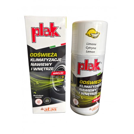 Odświeżacz klimatyzacji Plak 150ml - nautralizator zapachów