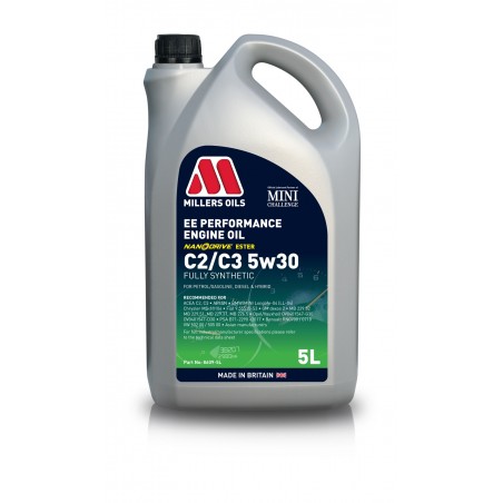 Olej syntetyczny Millers EE Performance C2/C3 5W30 5L