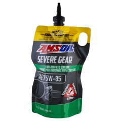 Olej przekładniowy AMSOIL 75W85 Severe Gear EP 100% Synthetic 0.946L