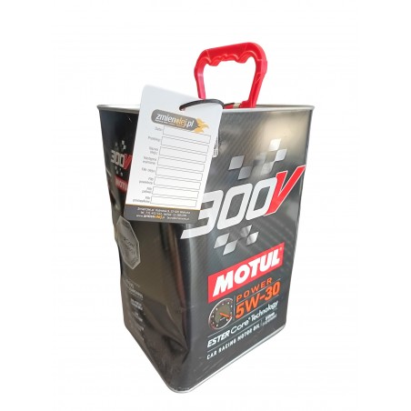 Olej silnikowy Motul 300V Power Racing 5W30 5L