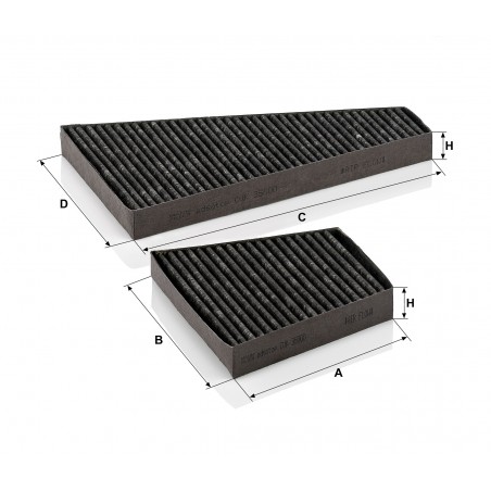 Filtr kabinowy MANN CUK 35 000-2