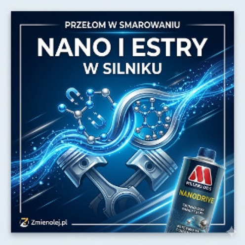 Technologia Jutra w Twoim Silniku: Jak Nanocząsteczki i Estry w Olejach Millers Oils Zmieniają Reguły Gry