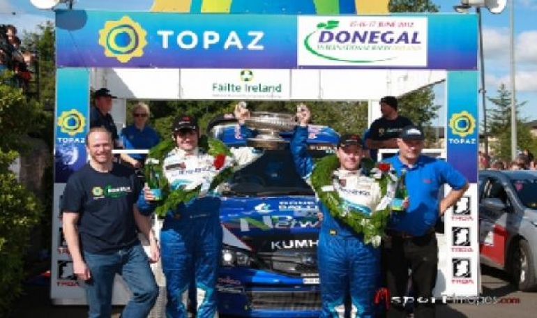 Subaru Impreza WRC - zwycięstwo w Donegal Int. Rally
